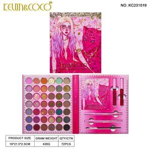 🌹🐆Amazing Kevin & Coco - 42 Color Eyeshadow - Beast & Beauty Makeup Set 🐆🌹